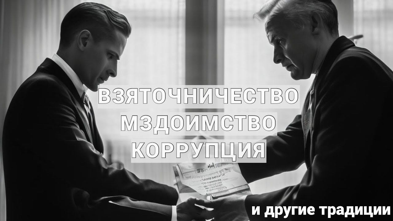 Взяточничество. Мздоимство. Коррупция. И другие традиции.