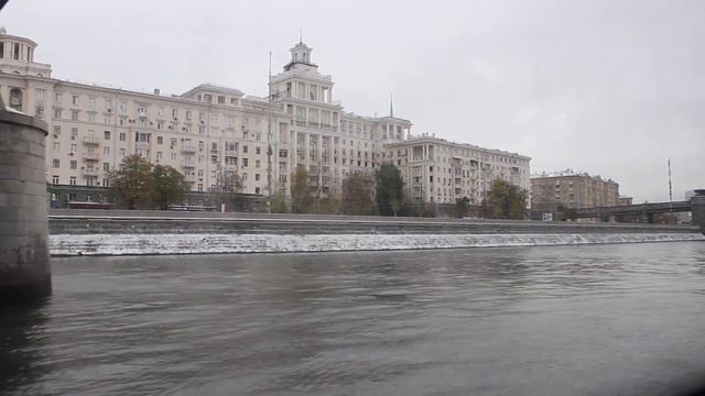 Первый маршрут речного электротранспорта "Киевский вокзал - Сердце столицы" в Москве (часть 1)