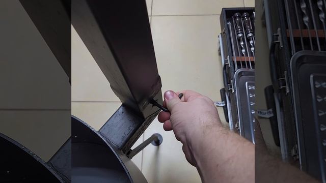 Печь для казана 16 - 22 л 3 мм с трубойWA 79833036351 казаночагучагпловшурпавказаненаогн