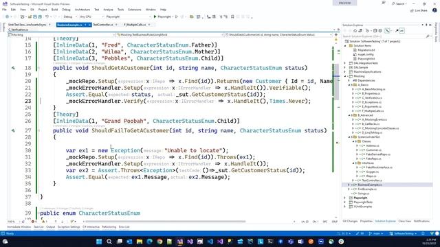 Mocking Dependencies and Verifying Behavior - Applying Moq (7 of 12) | Automated Software Testing