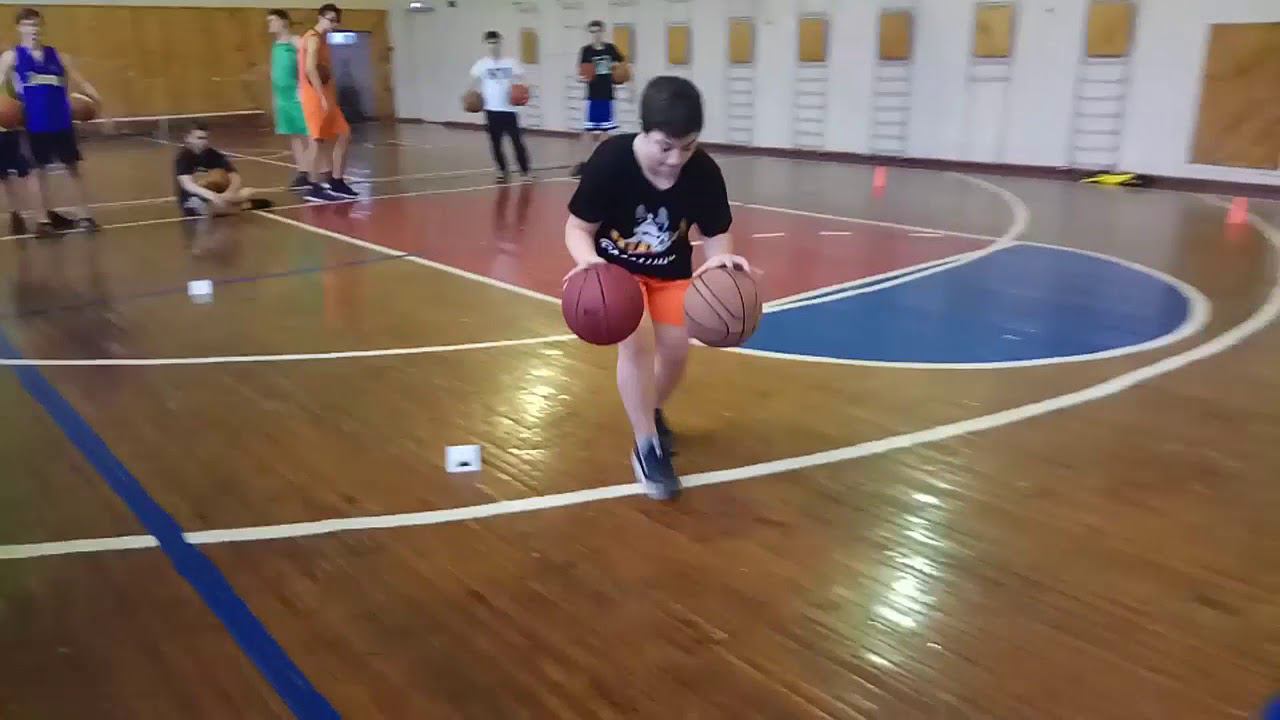 баскетбол упражнение 4