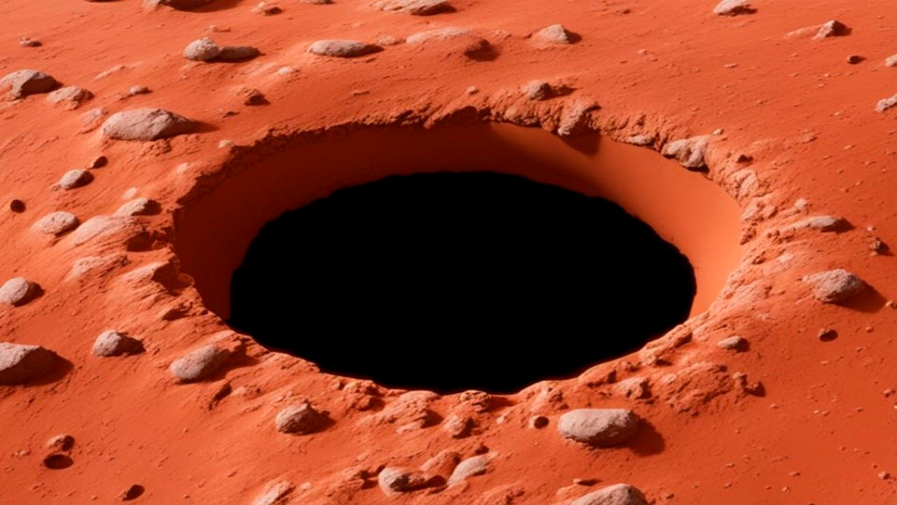ИИ обнаружил потенциальные входы в марсианские пещеры