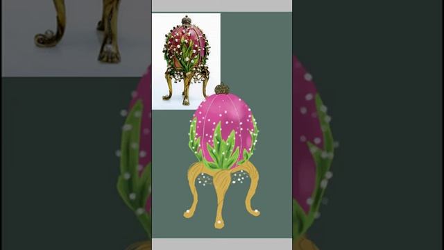 Яйцо Фаберже  speedpaint