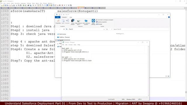 Salesforce Deployment Session 01 | From Dev to Test to Production | Migration | Installing ANT |