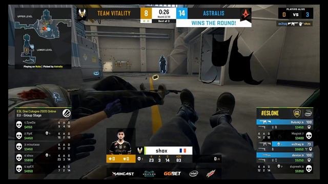 Vitality Vs Astralisl ИГРА НА ВЫЛЕТ L НОВЫЙ СОСТАВ  Astralis НЕ ОСТАВЛЯЕТ ШАНСОВ ФРАНЦУЗАМ!