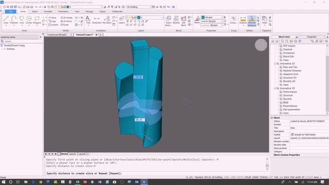 The Fastest Way to Slice a Solid in CAD - BricscCAD