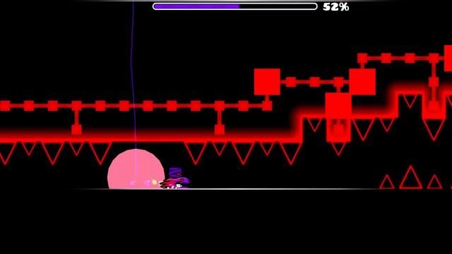 прошёл уровень в Geometry Dash