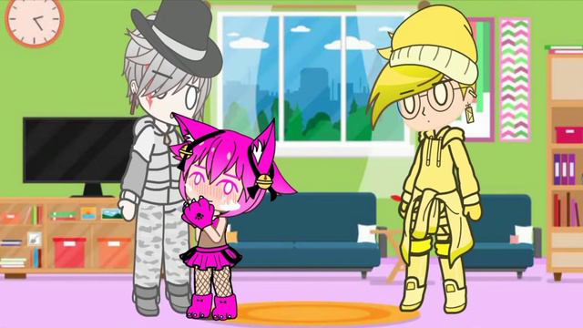 тебе по попе атата?~|Gacha club|Ragday's №2