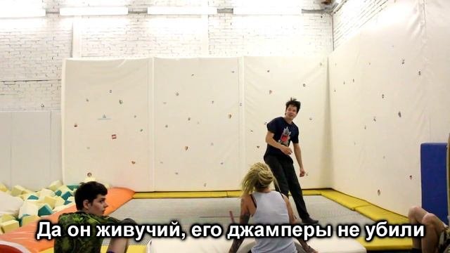 Ночная тренировка || Попытка сделать три двойных кувырка подряд