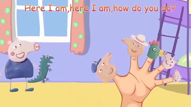 Angry Birds Play Doh Finger Family / Nursery Rhymes and More Lyrics