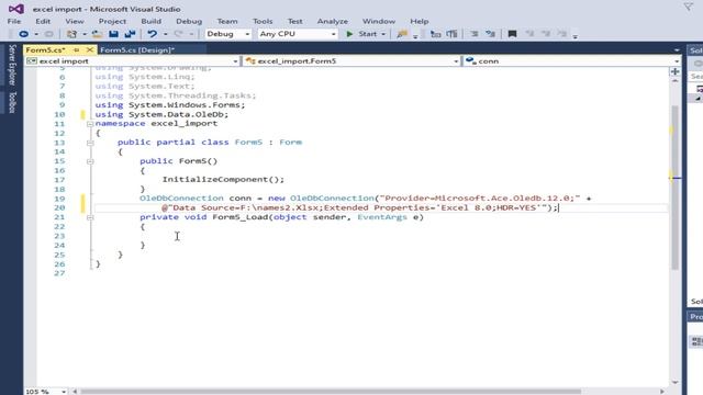 C# tutorial for beginners How to get Excel's sheets in comboBox