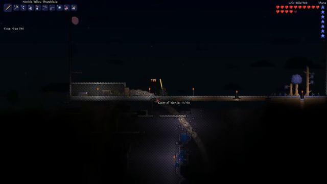 Terraria Eater of Worlds.avi