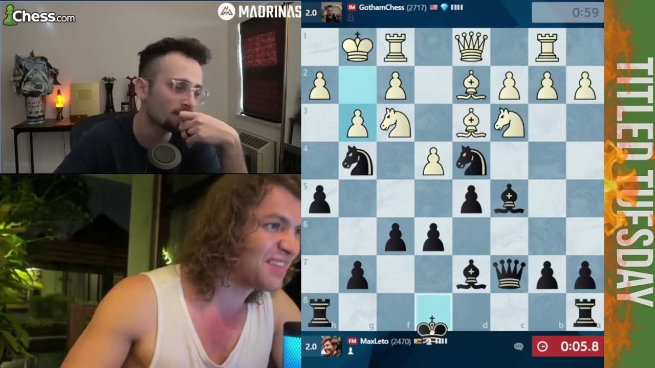 ПОД ВСЕХ БЕСОВ ПОПАДАЮ ПРОСТО!  IM LEVY ROZMAN vs FM MAXIM OMARIEV  GOTHAMCHESS vs MAXLETO