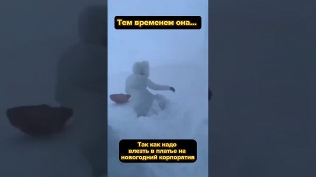 КОГДА ОЧЕНЬ НАДО ВЛЕЗТЬ В ПЛАТЬЕ ?