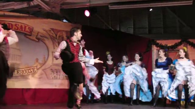 le CanCan Bijou, Dickens Christmas Fair 12⧸12⧸2009 #upskirt#шоу#танец
