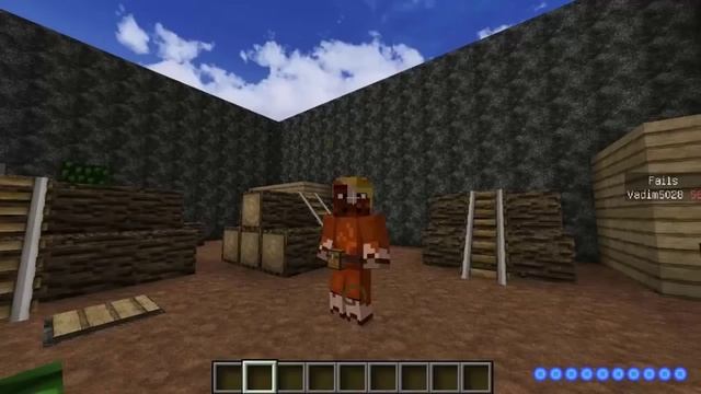 Minecraft: Найти Кнопку 2 - МЕРЗКИЙ ПАРКУР! :D