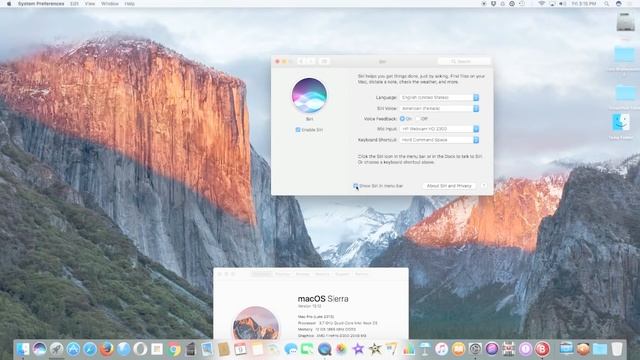 How to Show Siri in Menu Bar on macOS Sierra
