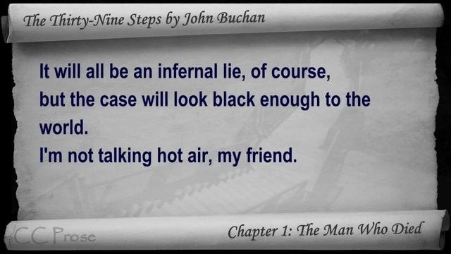 The Thirty-Nine Steps by John Buchan - Chapter 01 - The Man Who Died