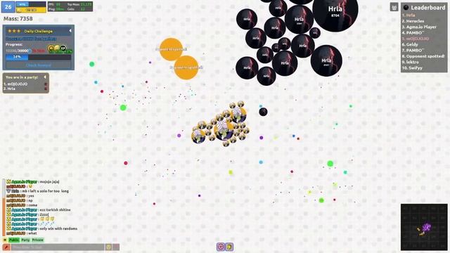 GOOD TEAMMATE! | AGMA.IO GAMEPLAY 3