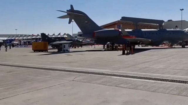 Dubai Airshow 2021 - Walkthrough of static park display