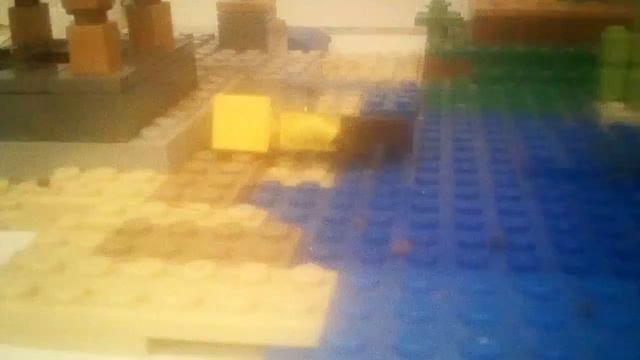Lego Minecraft супер меч в деревне. продолжение в моем тг канале ремап