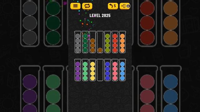 Ball Sort Puzzle Levels 2821 to 2830 Walkthrough [Fewest Moves!]