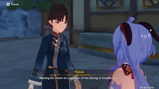 Ganyu Story Quest: Sinae Unicornis Chapter - Act 1: Sea of Clouds, Sea of People  | Genshin Impact
