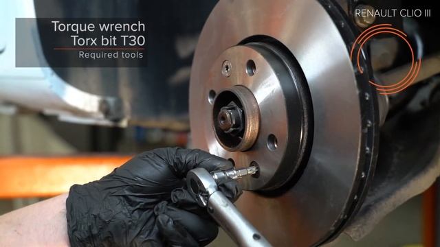 How to change front brake discs on RENAULT CLIO 3 [TUTORIAL AUTODOC]