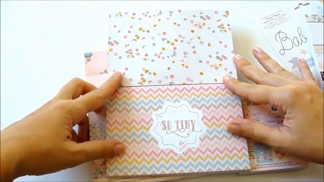 Обзор посылки с материалами для скрапбукинга. Crate Paper Little You, Heaven Sent Prima Marketing