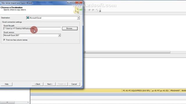 Part 4 SQL Concepts : How to Import and Export Excel to SQL and SQL to Excel Sheet