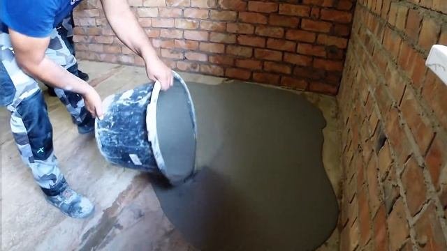 Самонивелирующий пол Tytan Professional Nivel 2-20 и Nivel Gips