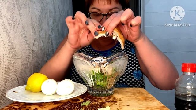 ГОТОВЛЮ САЛАТ ИЗ САЛАТА?И КУРИНОЙ ГРУДКИ/Салат в хрустальной вазе?/эх,Пожрем/