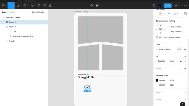 Ecommerce Mobile Landing Screen UI Design in Figma | UX/UI Design | SpeedArt