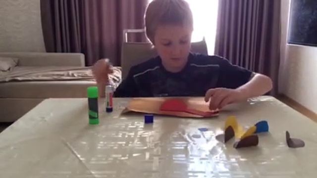 Сделать собаку из бумаги