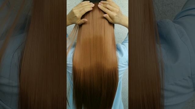 Волосы на заколках длинные 60 см