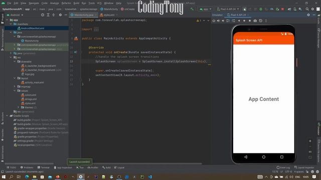 NEW OFFICIAL SPLASH SCREEN API IS AMAZING AND  SIMPLE TO IMPLEMENT
