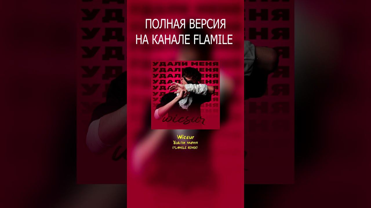 Wicsur — Удали меня (Flamile Remix) #рек #рекомендации #wicsur #бискас #удалименя #удали #remix