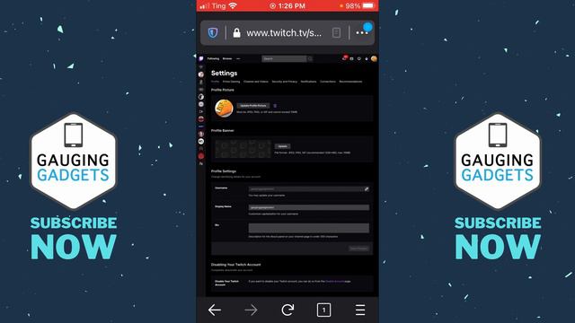 How to Change Your Twitch Username on Mobile - iPhone & Android