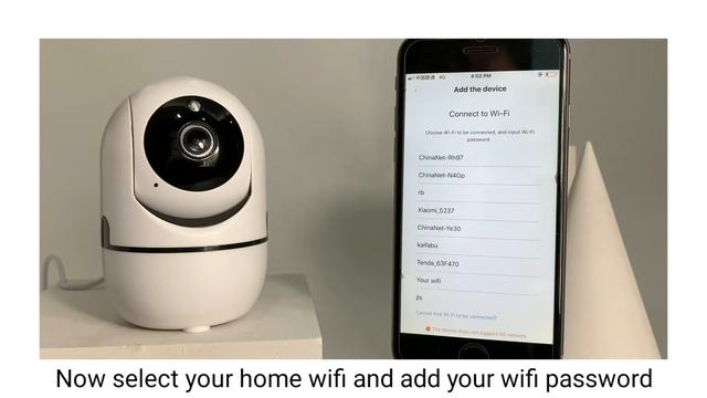 YCC365 Plus Security IP Camera Set-up in 2 Minutes | WIFI CCTV Nanny Camera Works With Alexa