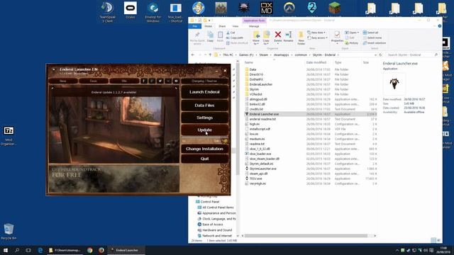 ENDERAL (Skyrim Mod) : Mod Organizer #1 - SIMPLE Two Game Setup
