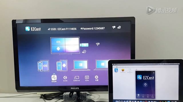 EZCast dongle demo video for Mac OS - Mac PC and Macbook - from EZCast supplier China