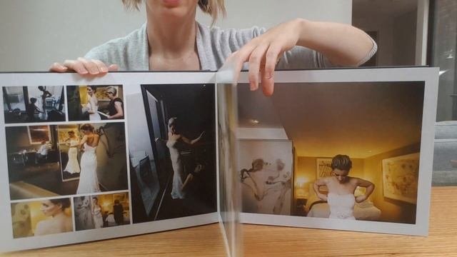ZNO flush mount wedding album review