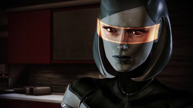 Mass Effect 3 Legendary Edition - EDI proposes to Femshep Citadel DLC Renegade