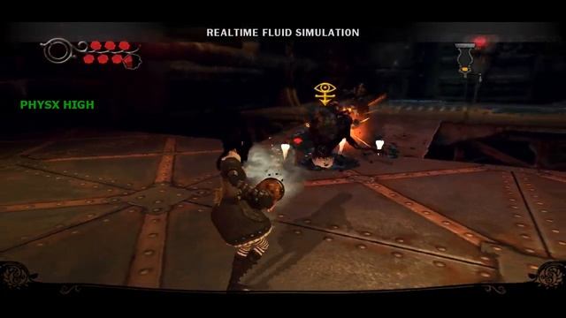 GPU PhysX in Alice: Madness Returns