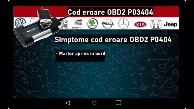 cod eroare P0404 tester auto? - ? ce se inseamna ? service auto ? reparatii auto