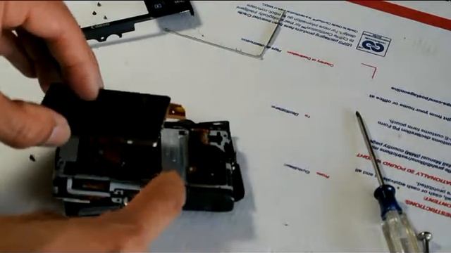 Remove & Replace LCD for Canon 300 HS Camera Disassembly