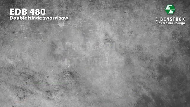 ▶EIBENSTOCK Double Blade Sword Saw EDB 480