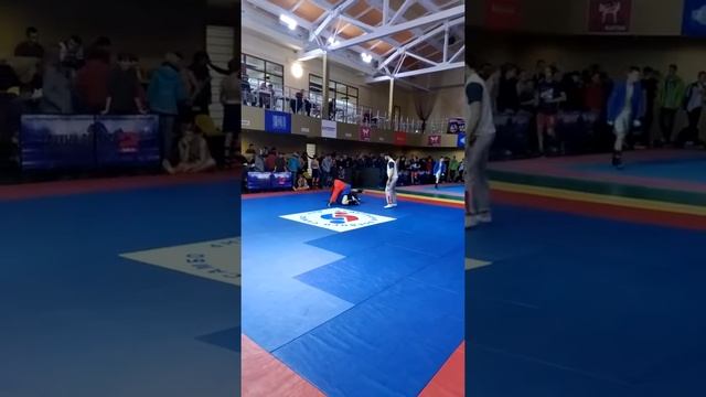 Чемпионат ДНР по боевому самбо 10 11 2019  1 бой с Гасановым