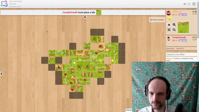 Carcassonne Streamers' Match VS ComplixVandh