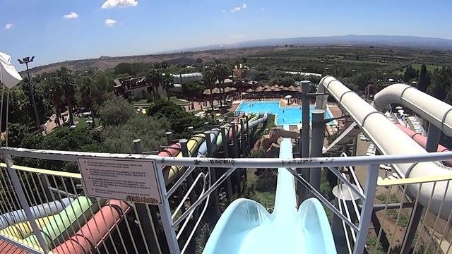 Kamikaze Water Slide at Etnaland
